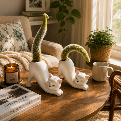 Pebblie™ Cat Stretch Planter