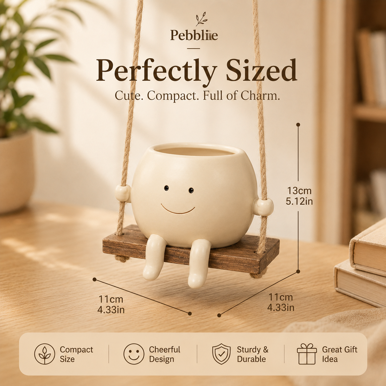 Pebblie™ Hanging Plant Pot