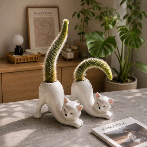 Pebblie™ Cat Stretch Planter